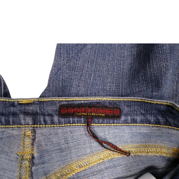 AG Jeans Adriano Goldschmied Flare Jeans with Split Hem Size 29 #1044 - Picture 4 of 6